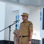 Pimpin Perdana Apel Pagi Bersama ASN Konsel : Ini Harapan  H  Wahyu Ade Pratama Imran.