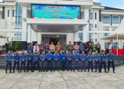 Bupati Konawe Selatan Bacakan Amanat Kapolri pada Apel Gelar Pasukan Operasi Ketupat 2026