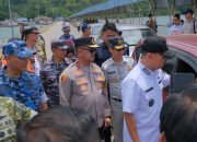 Kapolda Sultra dan Gubernur Tinjau Puncak Arus Mudik di Pelabuhan Amolengo dan Torobul