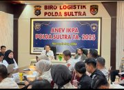 Gelar Anev IKPA, Polda Sultra Dorong Penguatan Kinerja Anggaran TA,2026.