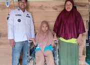 Pemerintah Desa Boloso Fasilitasi Penyerahan Kursi Roda untuk Warga Disabilitas