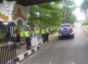 Ditlantas Polda Sultra Intensifkan Pengamanan dan Pengaturan Lalu Lintas di Pantai Nambo