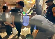 Patroli Pekat Anoa 2026, Ditsamapta Polda Sultra Amankan 45 Liter Miras 