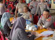 Sambut Hari Bhayangkara ke-80, SPN Polda Sultra Gelar Cek Kesehatan Gratis dan Donor Darah