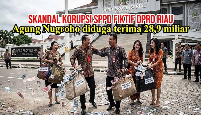 Skandal SPPD Fiktif Rp195,9 Miliar DPRD Riau: Audit BPKP Sebut Aliran Rp28,9 Miliar ke Walikota Pekanbaru Agung Nugroho