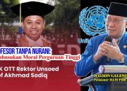 OTT KPK Jerat Rektor Unsoed, Wilson Lalengke: Lahir “Profesor Tanpa Nurani